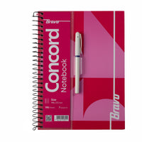 New Concord Notebook With Pen Large