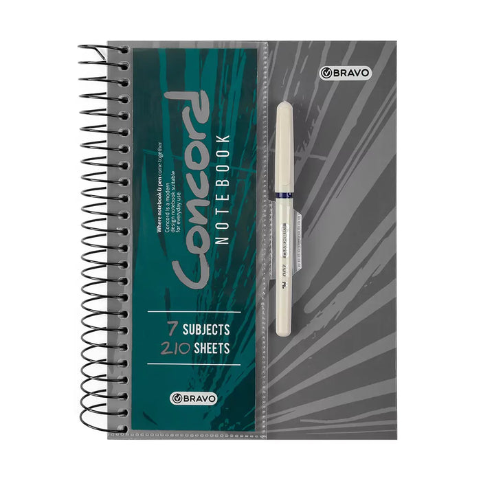 Concord Notebook With Pen B5