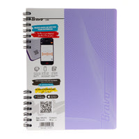 Bravo Link Notebook - Plastic Cover - 150 Sheets - 1 Subject