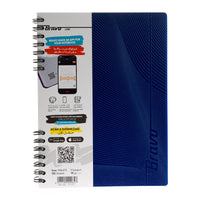 Bravo Link Notebook - Plastic Cover - 150 Sheets - 1 Subject