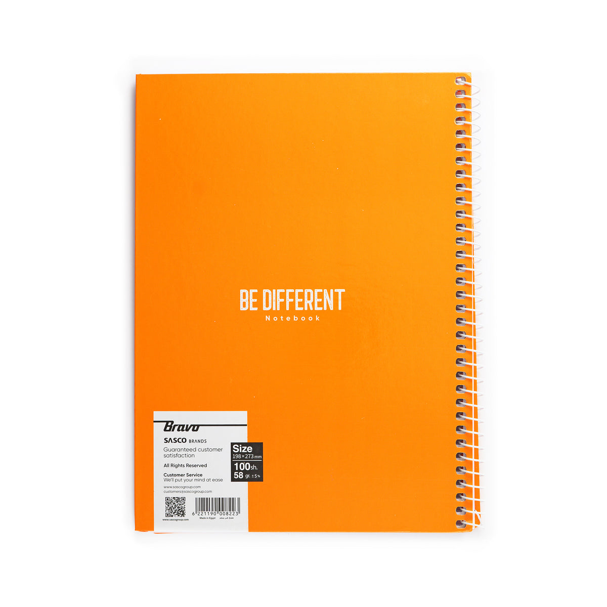 Be Different Large Notebook