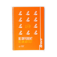 Be Different Large Notebook