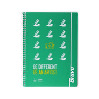 Be Different Large Notebook