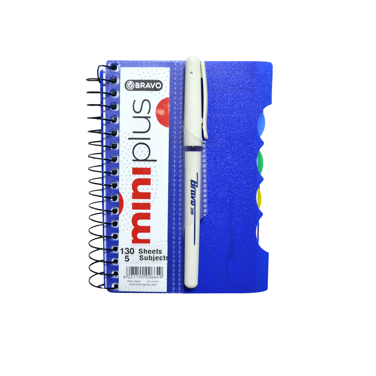 Mini Notebook Plus 5 Subjects