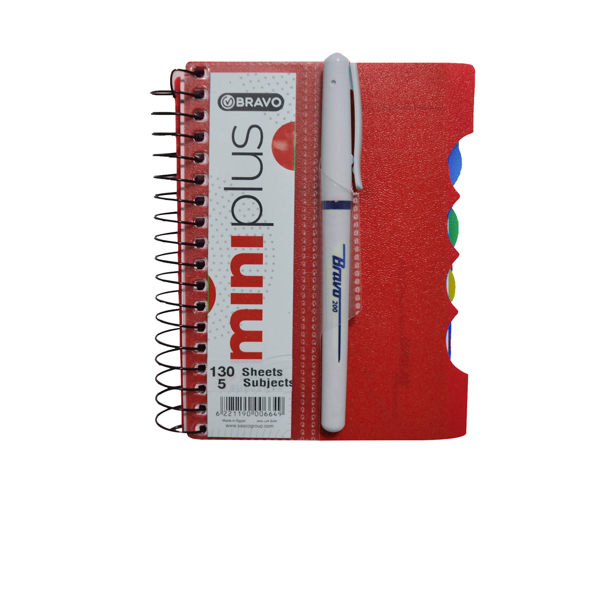 Mini Notebook Plus 5 Subjects