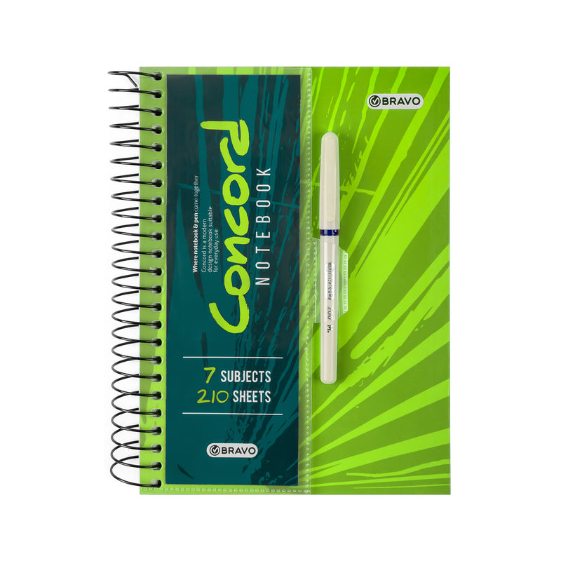 Concord Notebook With Pen B5