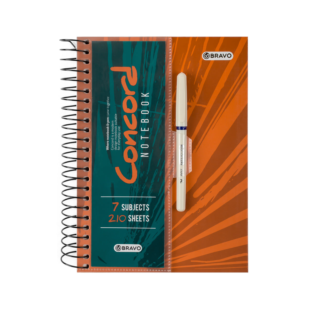 Concord Notebook With Pen B5