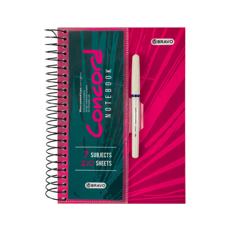 Concord Notebook With Pen B5