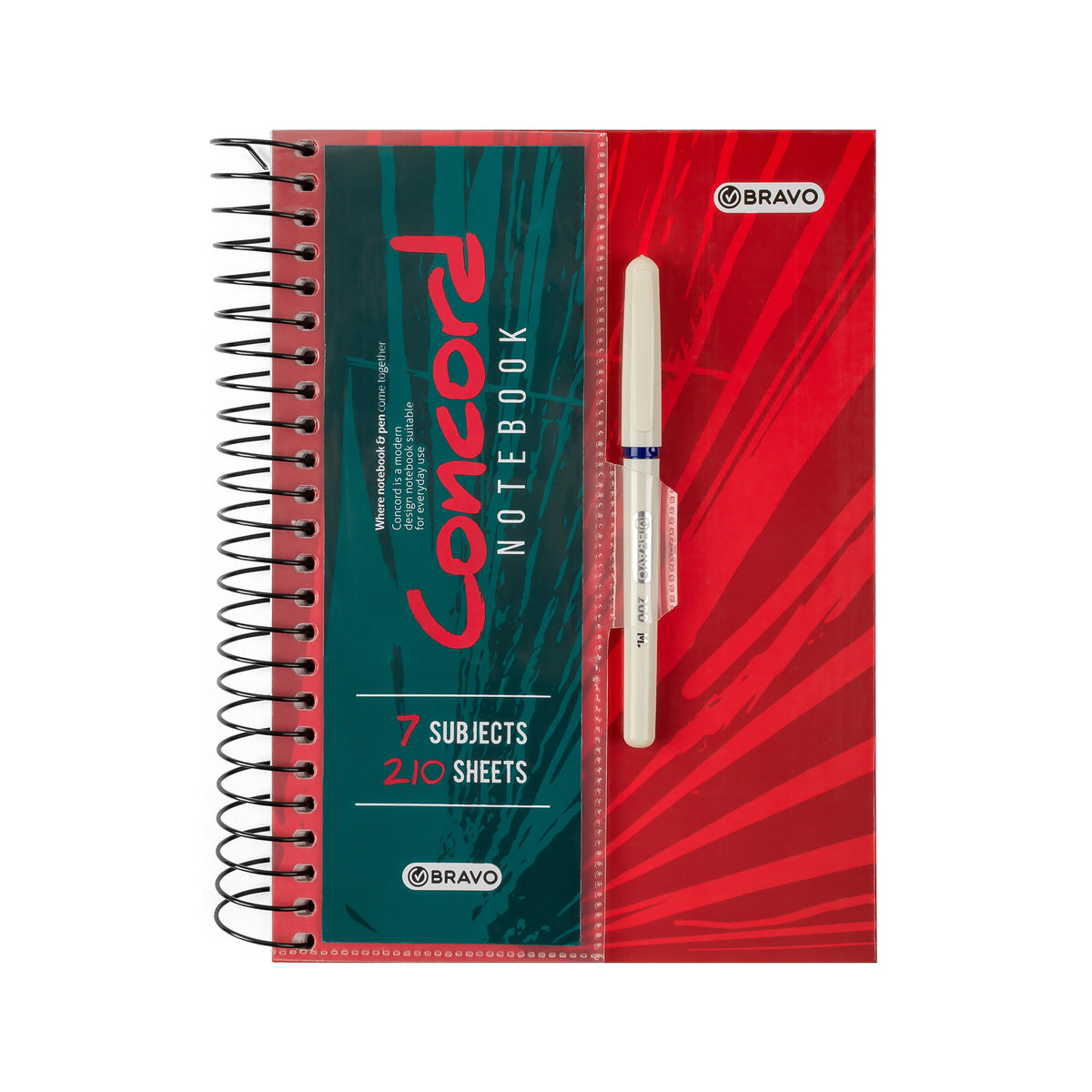 Concord Notebook With Pen B5